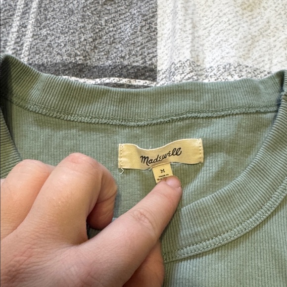 Madewell Ribbed Tanktop - Picture 2 of 3